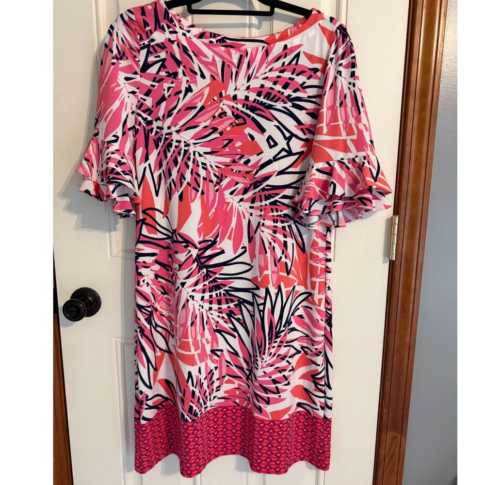 New!!  Pappagallo Women's Tropical Dress size M